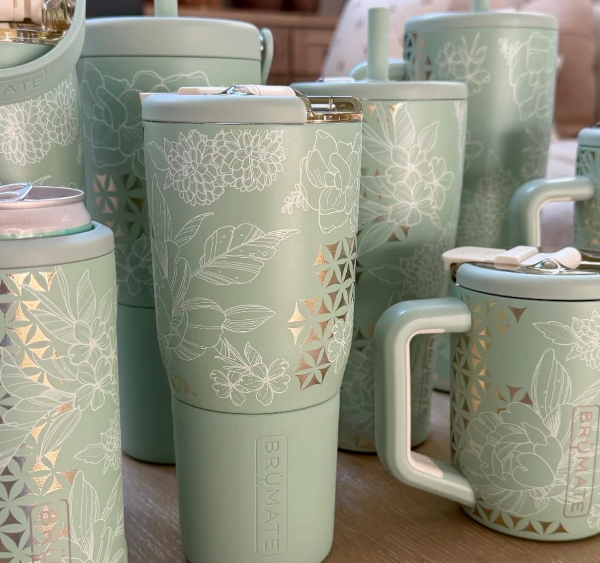 Illustration from BrüMate x Holley Gabrielle: Golden Bloom (1)