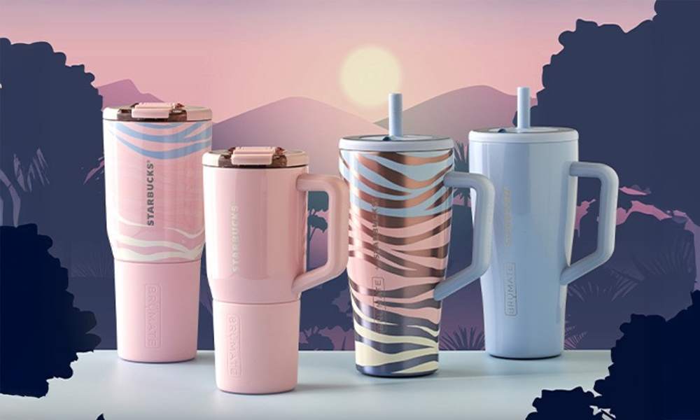 BrüMate X Starbucks | Blues & Pinks