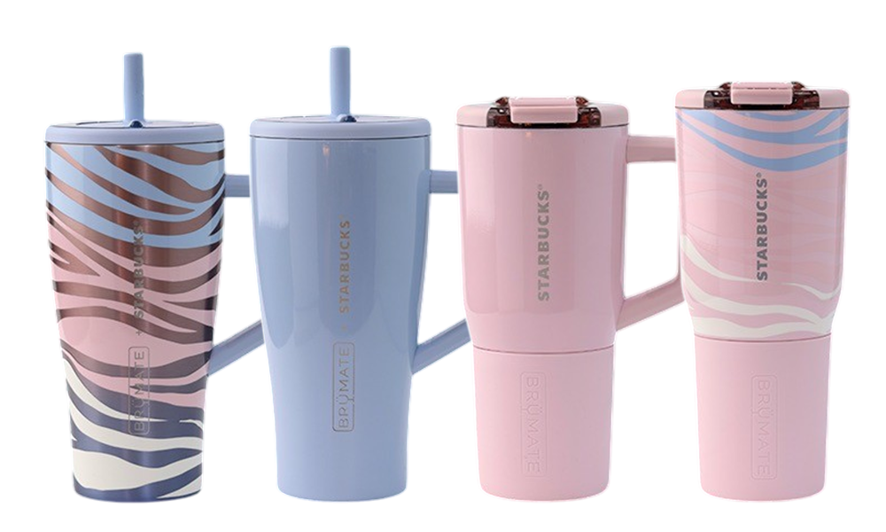 Illustration from BrüMate X Starbucks | Blues & Pinks (1)